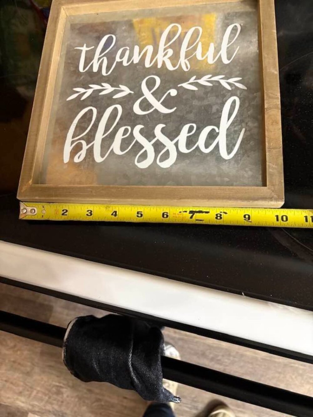 Thankful & Blessed Sign - Picture 2 of 5